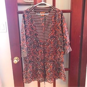 Tory Burch Silk Tunic